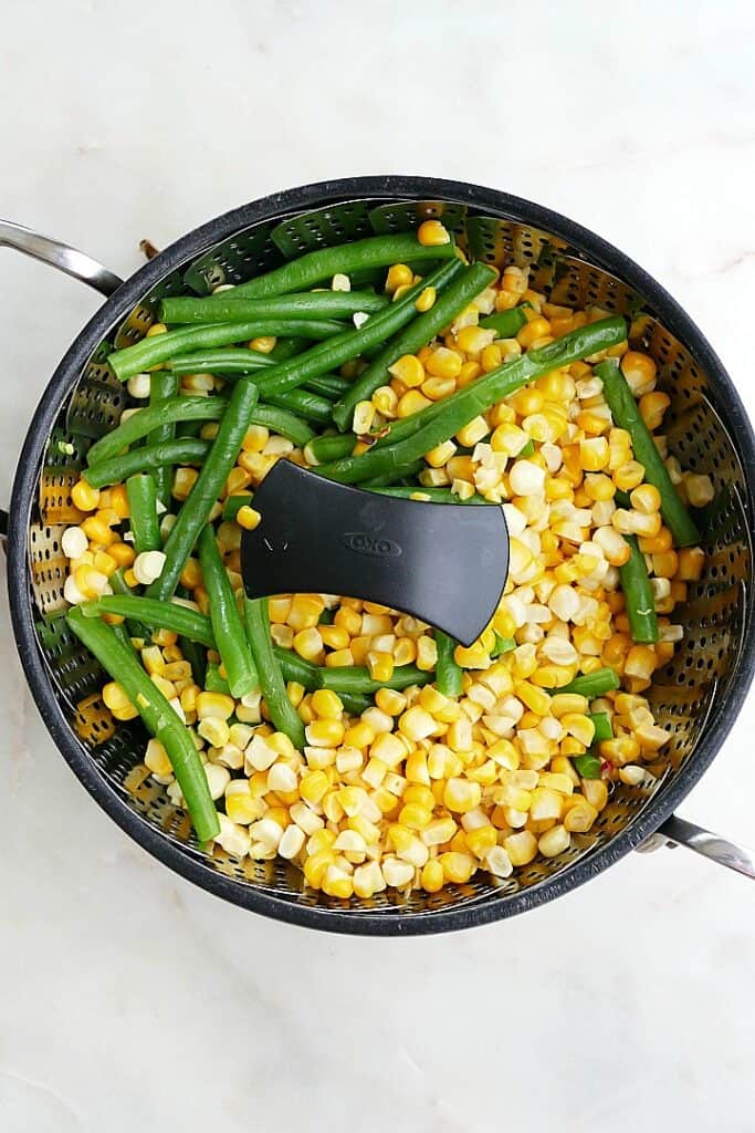 Green Beans and Corn with Cider Vinegar and Herbs It's a Veg World