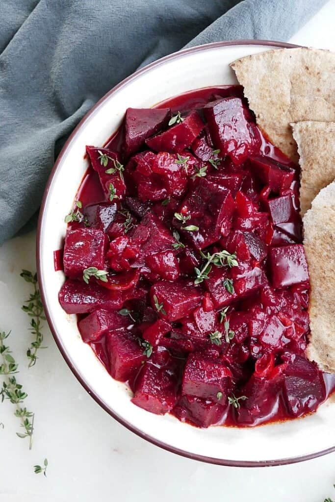 Coconut Beetroot Curry With Thyme It S A Veg World After All®