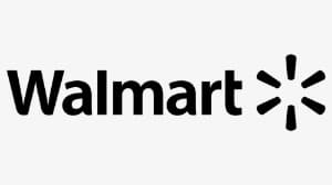 walmart logo in black