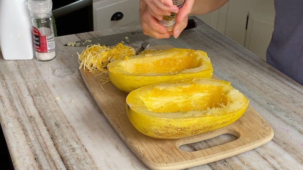 How to Cut Spaghetti Squash (+ Cooking Tips) It's a Veg World After All®