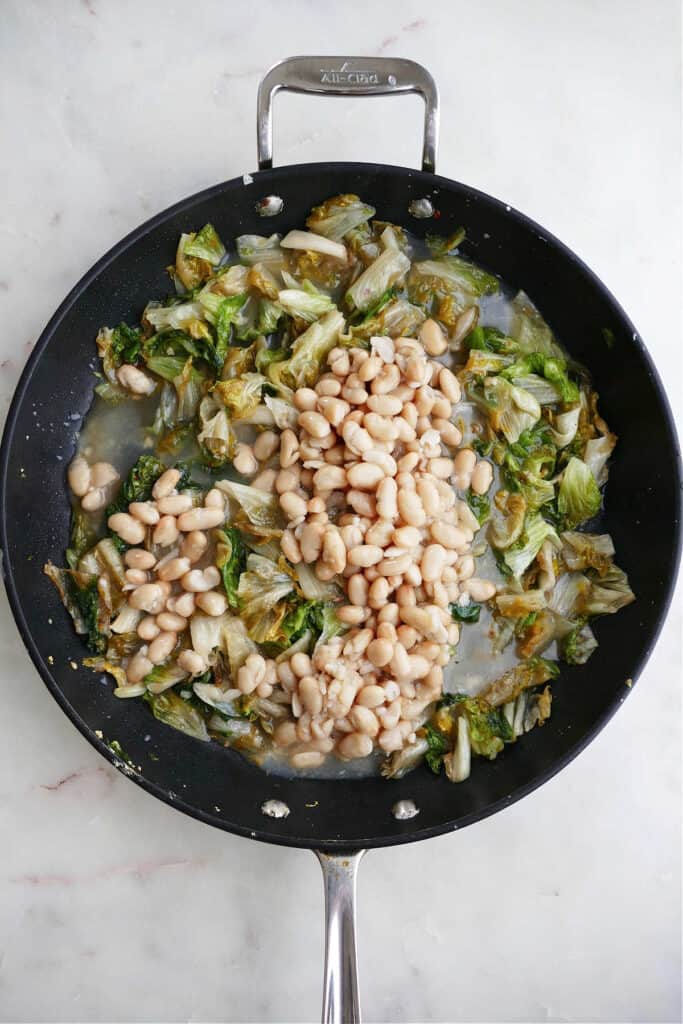 White Beans and Escarole recipe photo