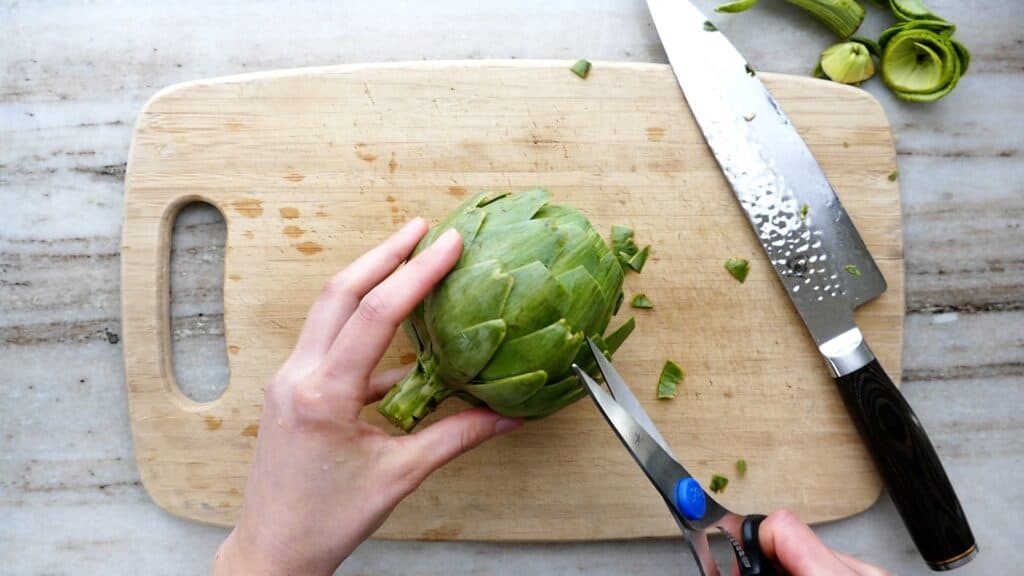 How to Prep Artichokes It's a Veg World After All®
