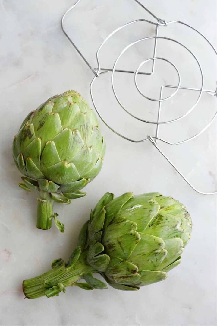 Instant Pot Artichokes (Pressure Cooker Artichoke Recipe) It's a Veg