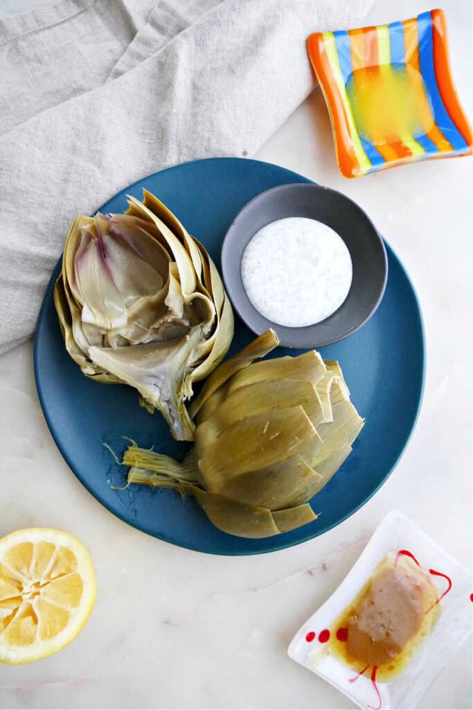 How to Microwave Artichokes It's a Veg World After All®