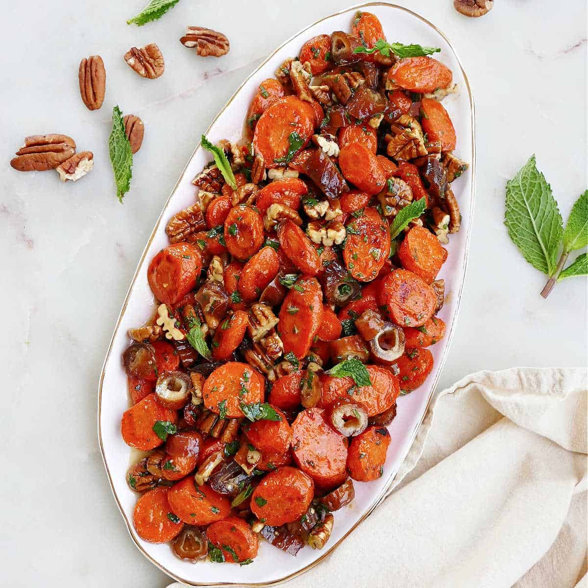 Spiced Carrots and Dates Side Dish