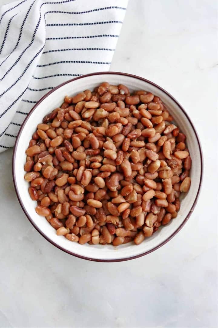 Instant Pot Pinto Beans - It's a Veg World After All®