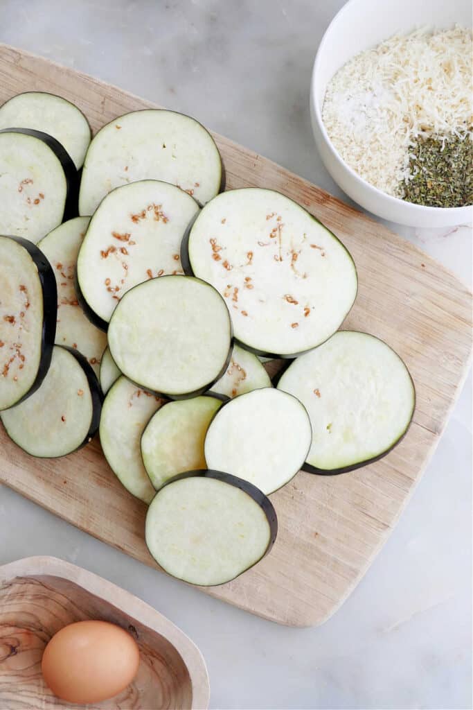 Crispy Baked Eggplant Slices It's a Veg World After All®