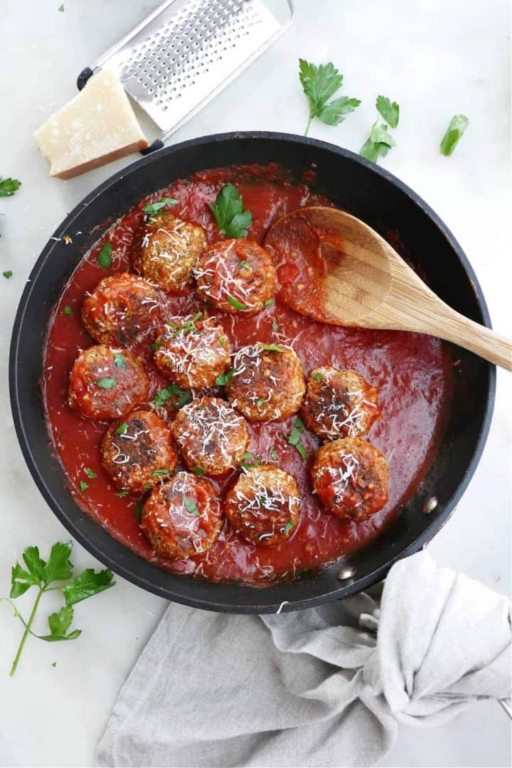 Vegan Eggplant Meatballs - It's a Veg World After All®