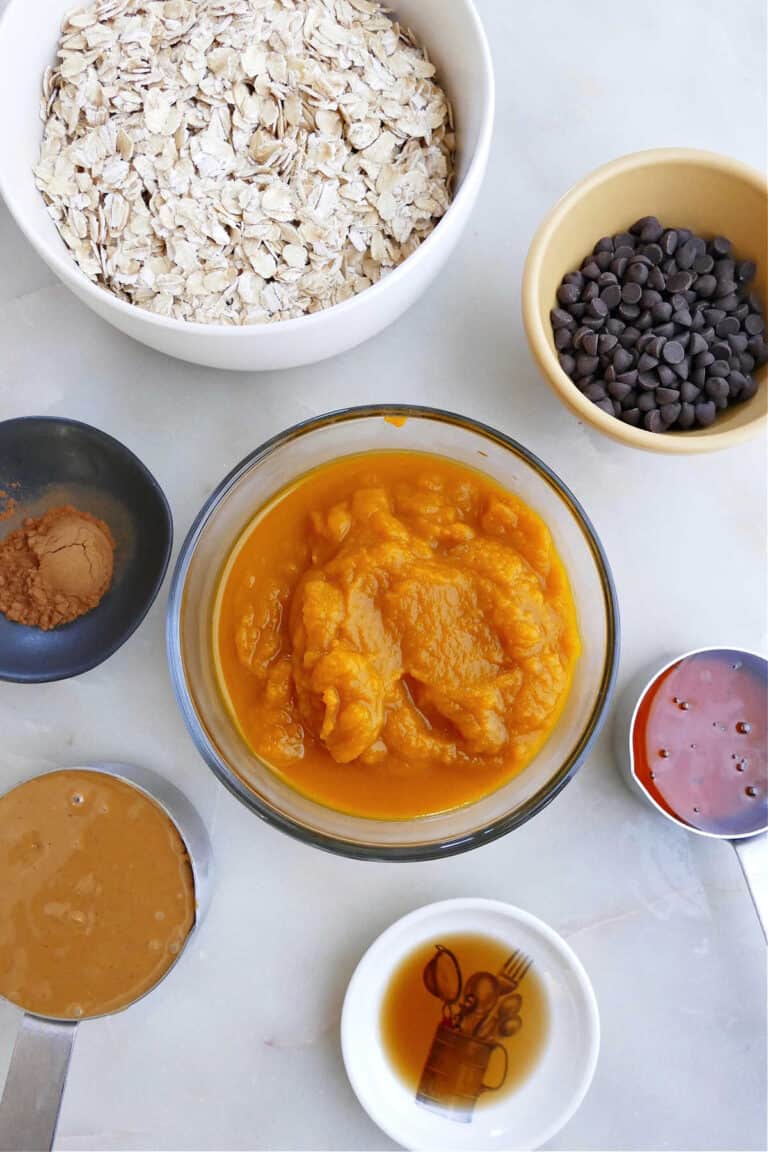 Pumpkin Peanut Butter Balls (No Bake) It's a Veg World After All®