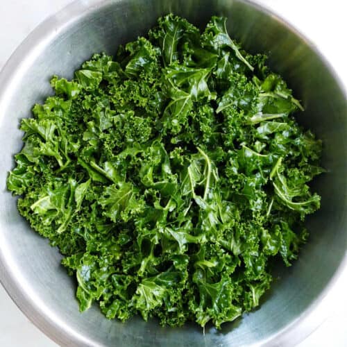 How to Soften Kale for Salad - It's a Veg World After All®