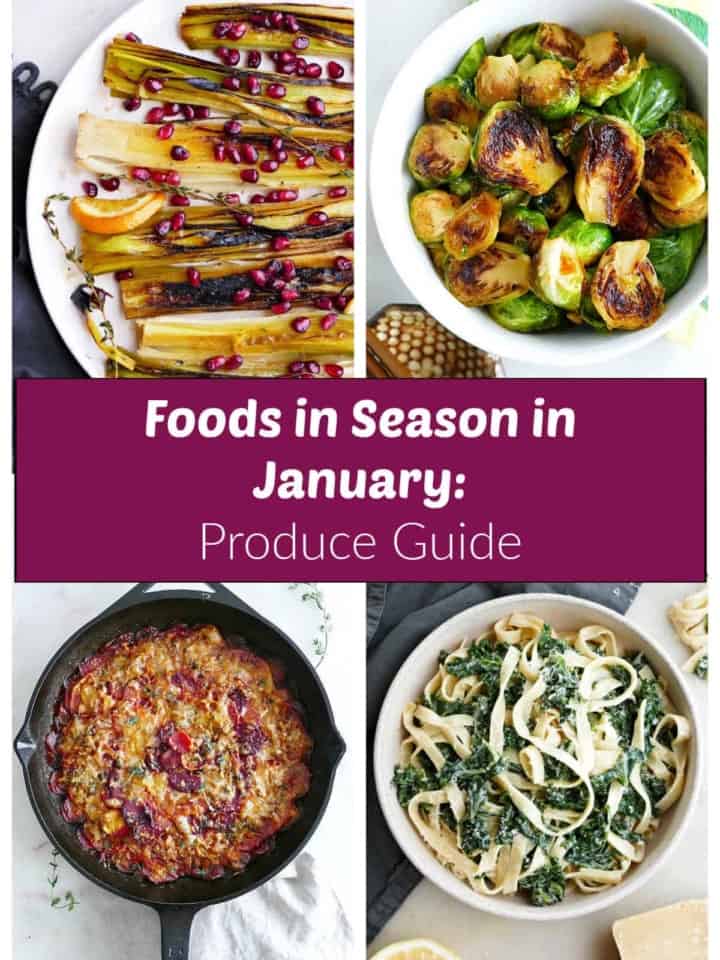 Foods in Season in February - It's a Veg World After All®