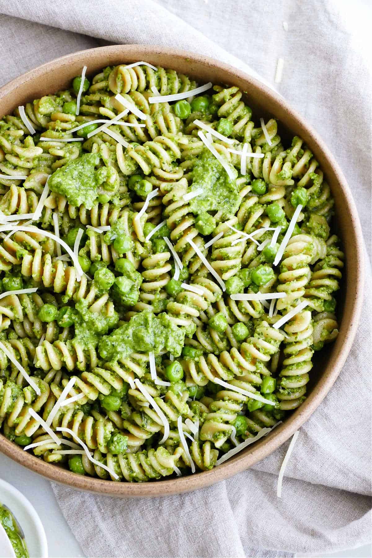 Vegetarian Pesto Pasta with Peas It s a Veg World After All