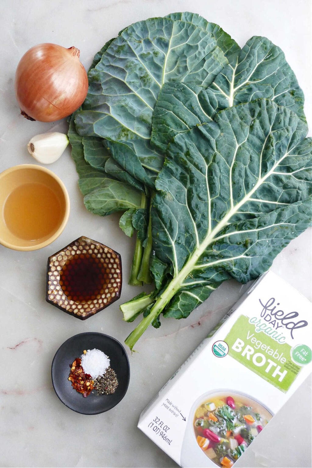 Slow Cooker Collard Greens It's a Veg World After All®