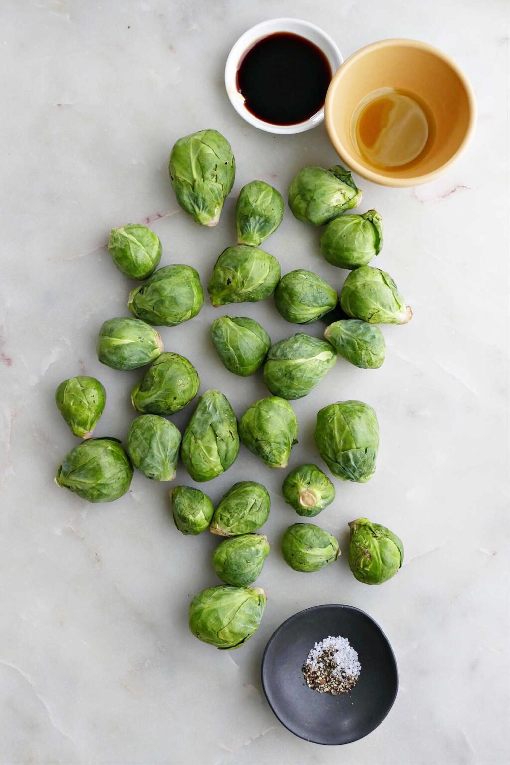 Steamed Brussels Sprouts (with Seasonings) It's a Veg World After All®