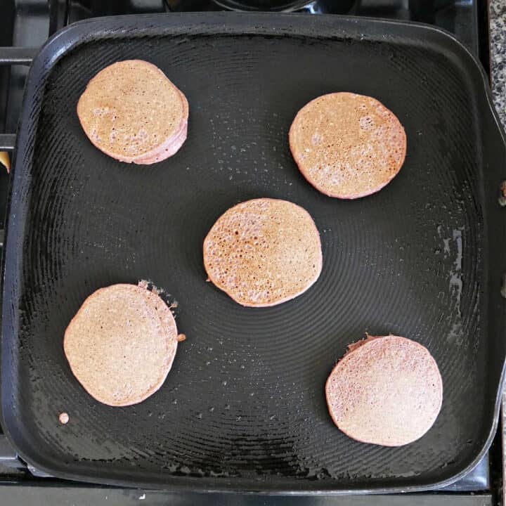 Beet Pancakes (Baby and Toddlers) It's a Veg World After All®