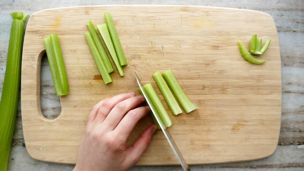 How to Cut Celery It's a Veg World After All®