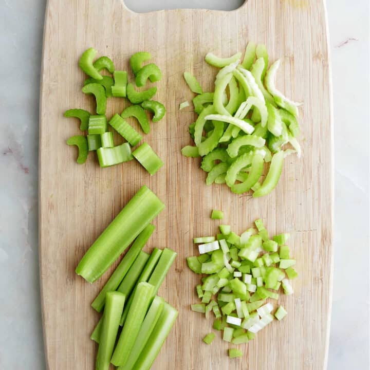 How to Cut Celery It's a Veg World After All®