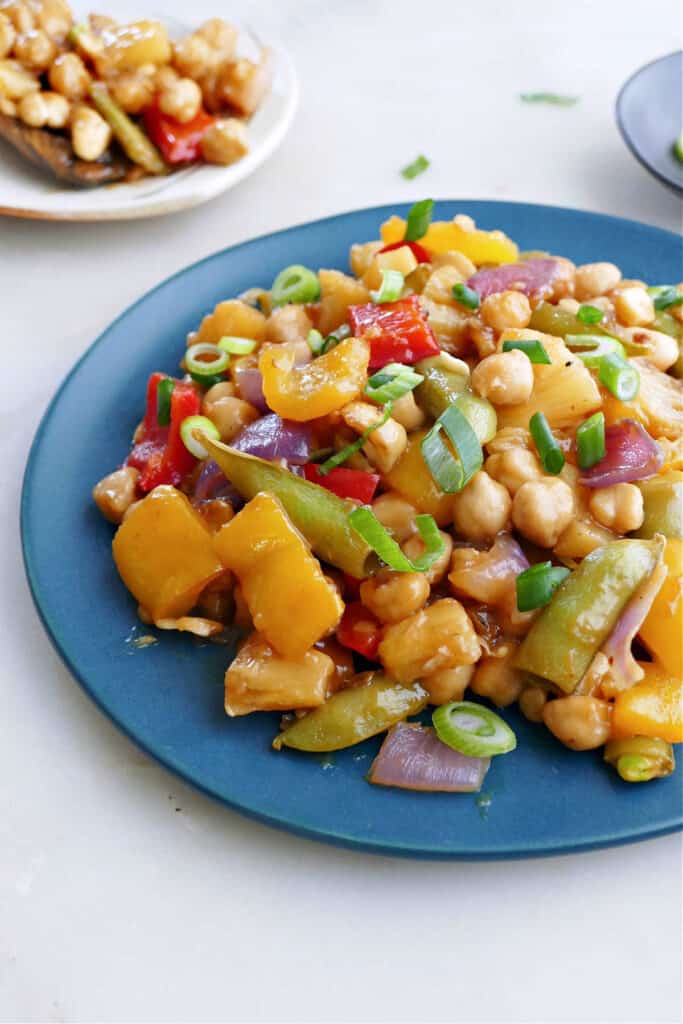 Pineapple Chickpea Stir Fry Its A Veg World After All® 1905