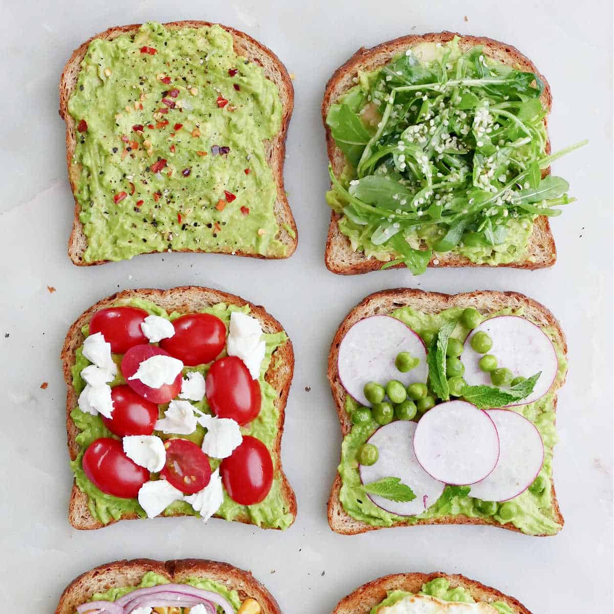 Avocado on toast: 5 ways Recipe