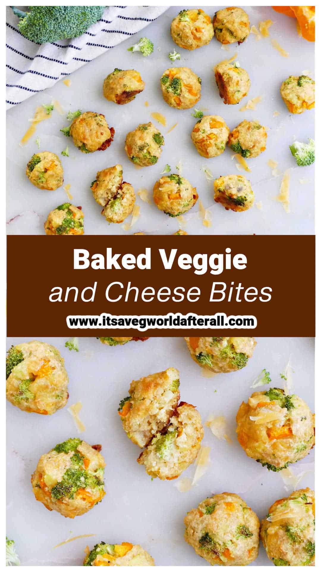 Homemade Baked Veggie Bites - Its a Veg World After All®