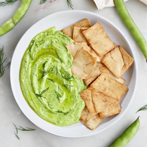 Fava Bean Hummus It's a Veg World After All®