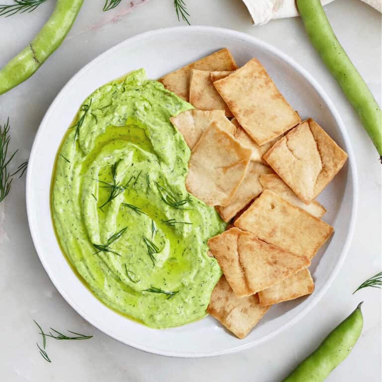 Fava Bean Hummus It's a Veg World After All®