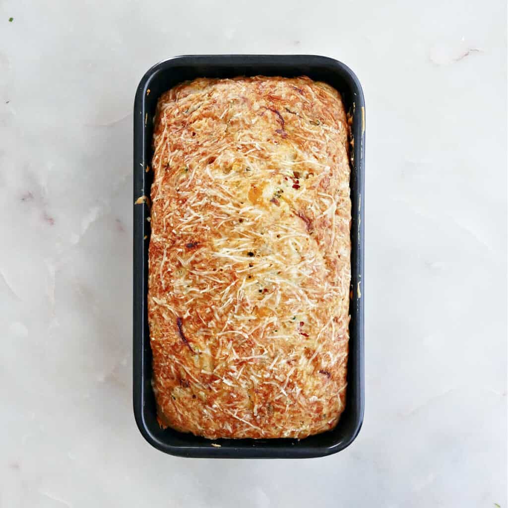 Garden Vegetable Bread with Cheese It's a Veg World After All®