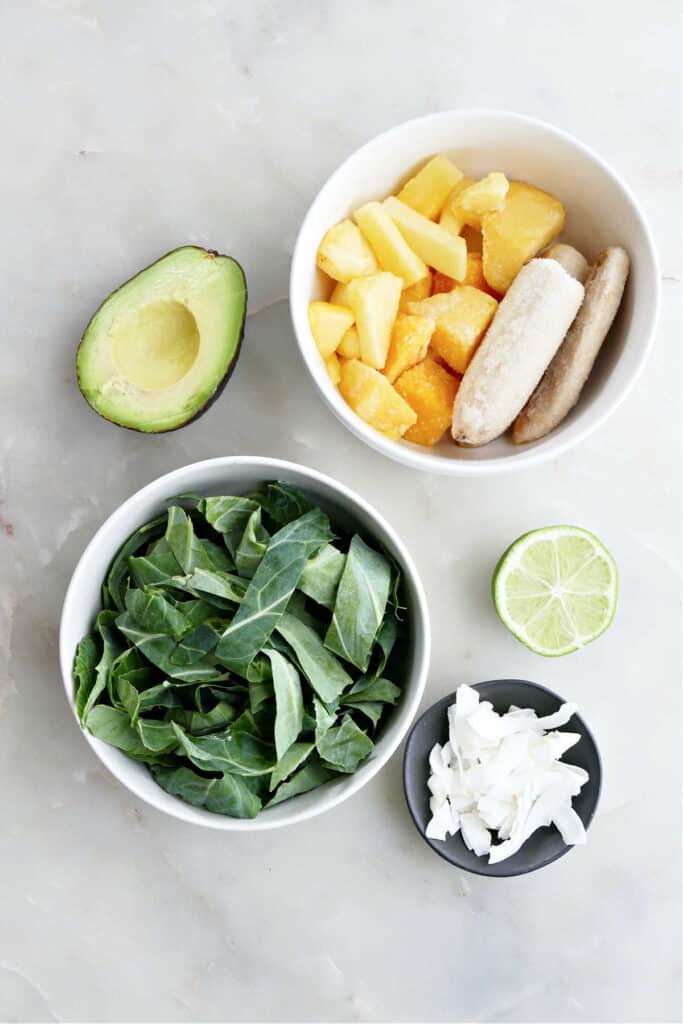 Collard Greens Smoothie It's a Veg World After All®