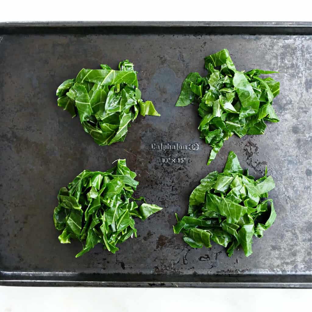 How to Freeze Collard Greens It's a Veg World After All®