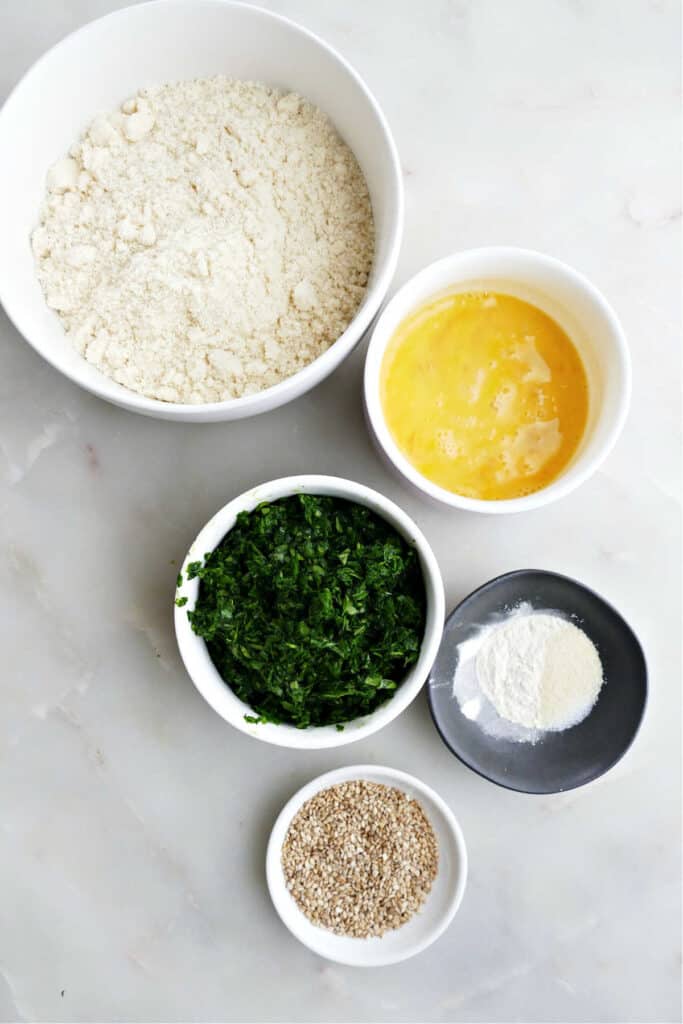 Spinach Veggie Crackers Recipe It's a Veg World After All®